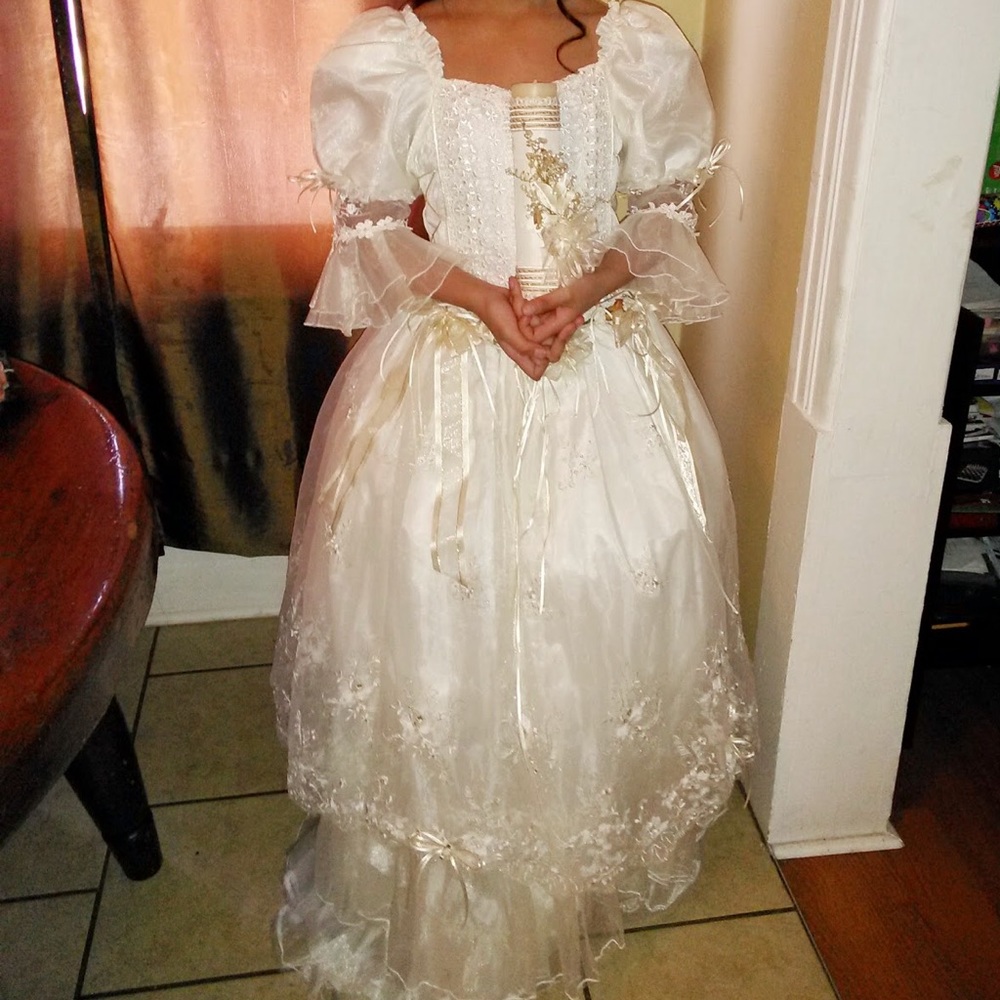 First communion dress size 12